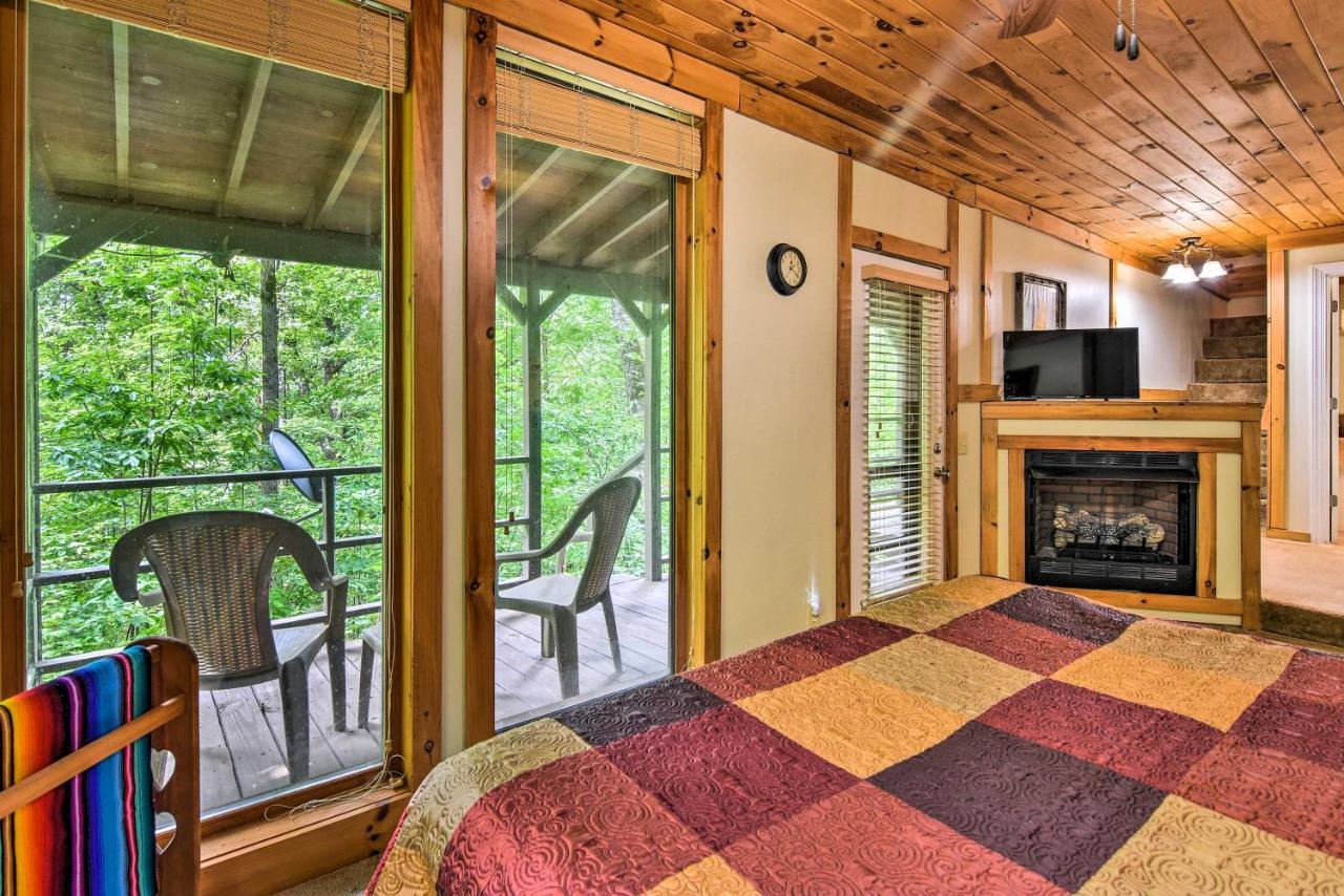 Robbinsville Cabin With Deck 3 Mi To Fontana Lake! Luaran gambar