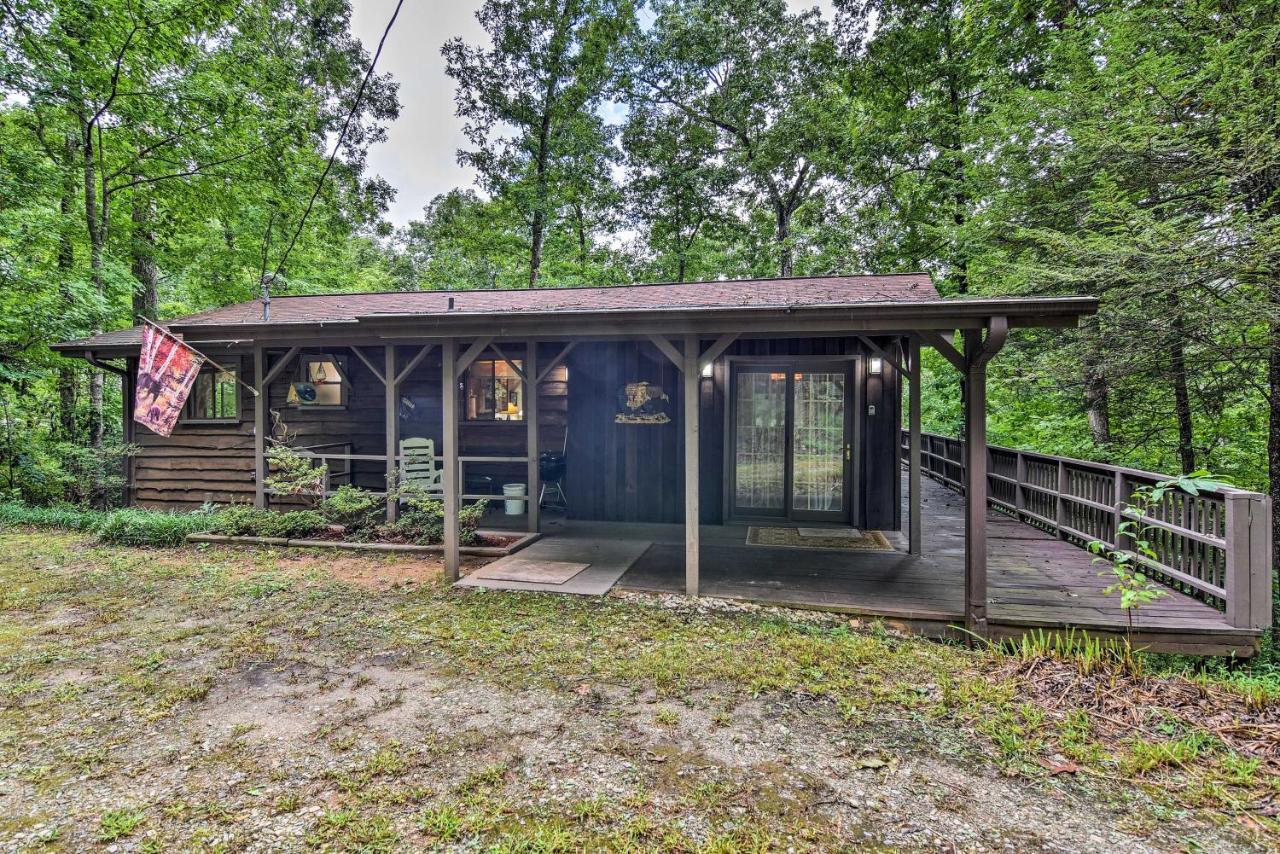 Robbinsville Cabin With Deck 3 Mi To Fontana Lake! Luaran gambar