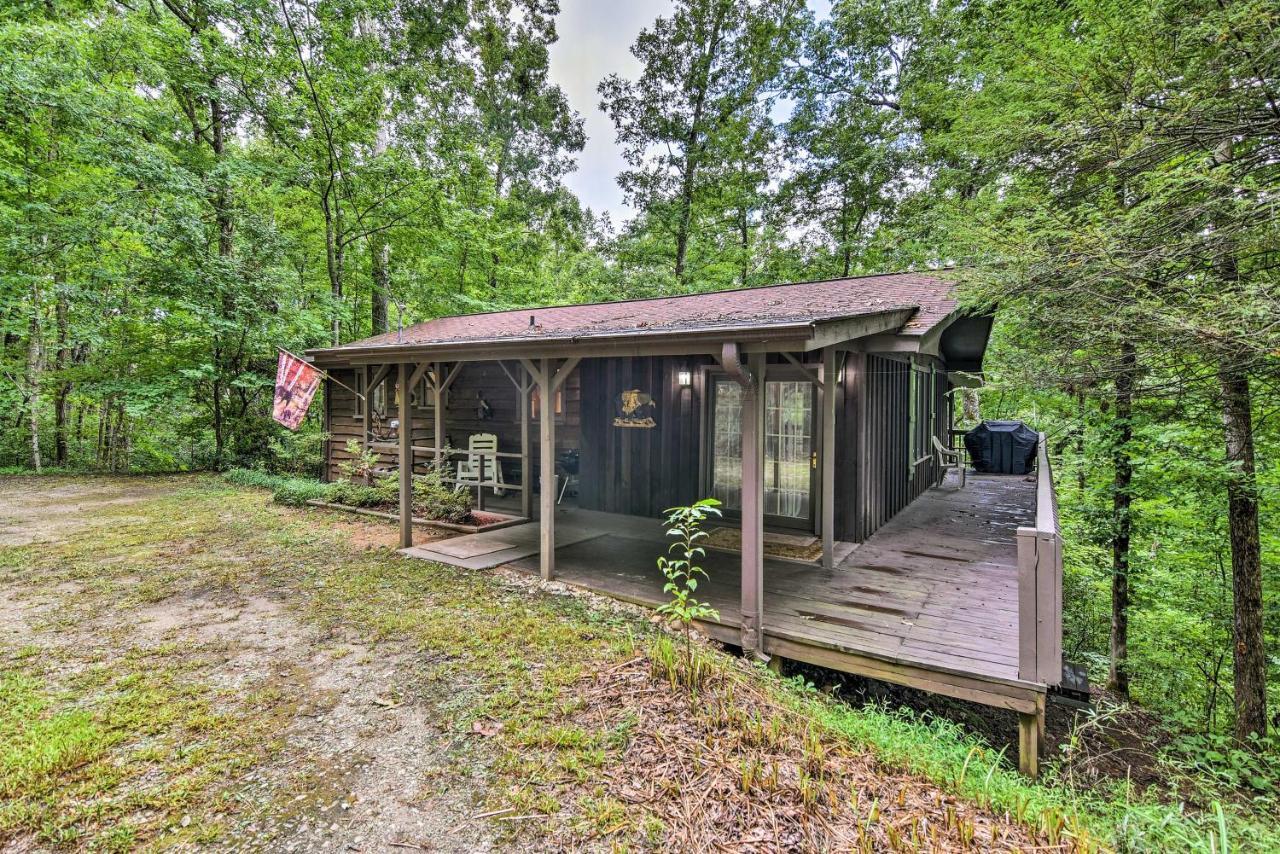 Robbinsville Cabin With Deck 3 Mi To Fontana Lake! Luaran gambar
