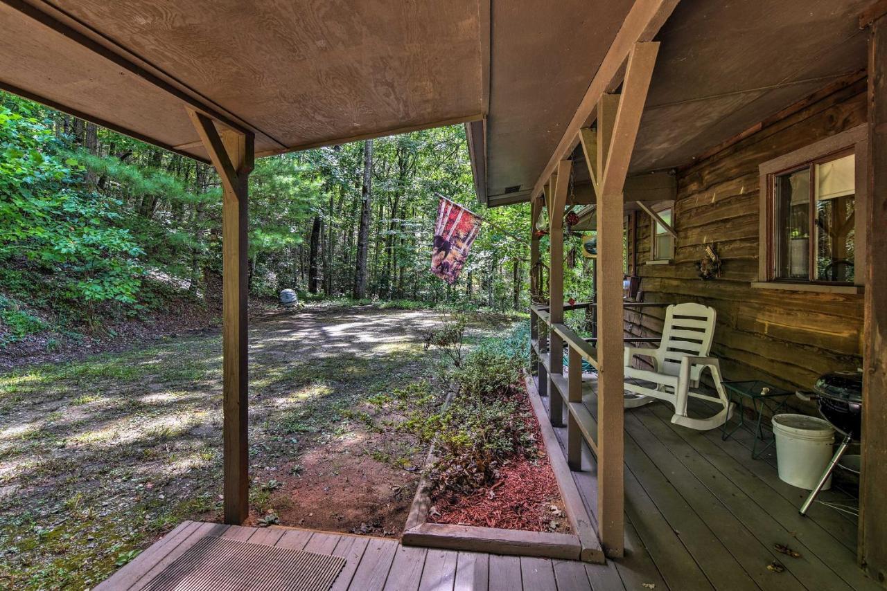 Robbinsville Cabin With Deck 3 Mi To Fontana Lake! Luaran gambar
