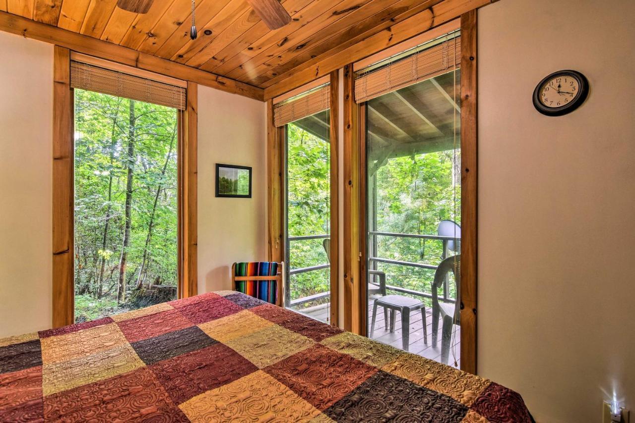 Robbinsville Cabin With Deck 3 Mi To Fontana Lake! Luaran gambar